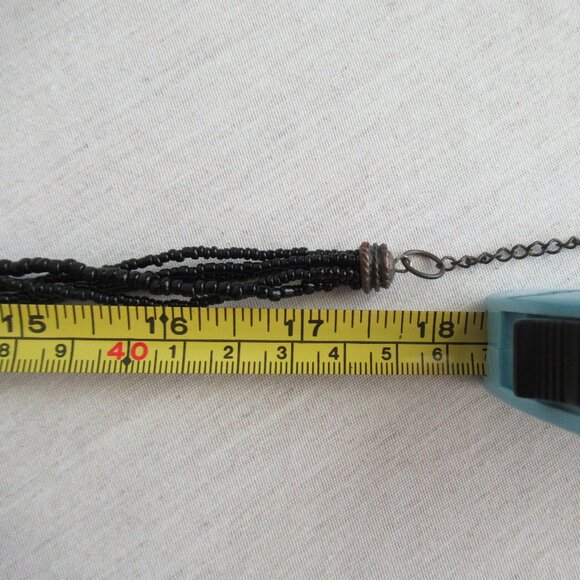 Southewestern Boho Mother Of Pearl Abalone by Coldwater Creek Necklace w/Pendant - Picture 5 of 10